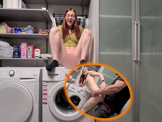 FinaFoxy Porno Video: ERWISCHT!!! Vom Nachbarn im Waschkeller gefi**t!