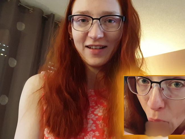 FinaFoxy Porno Video: Ist das ZU per***s? Papis Freund bes**gt es mir hart!!