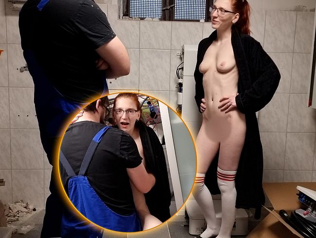 FinaFoxy Porno Video: Schon wieder so Notgeil!!! Flachgelegt vom Fliesenleger